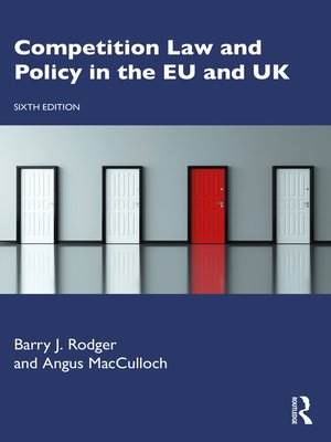 cover image of Competition Law and Policy in the EU and UK